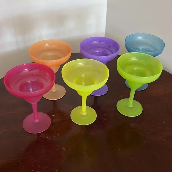 Libbey Multicolor6 Margarita Glasses - Picture 8 of 16